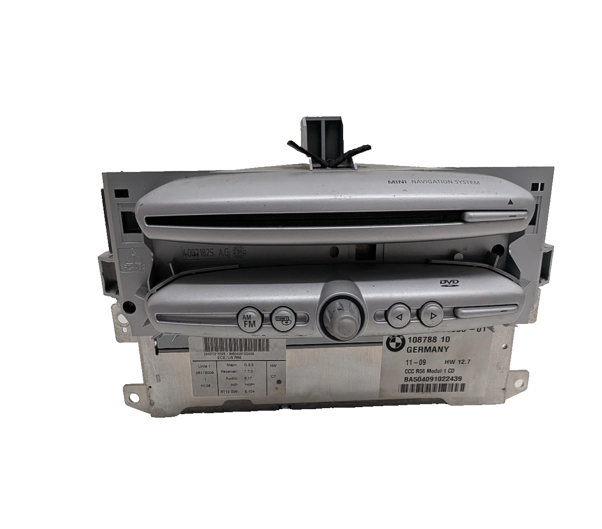 2007-2010 Mini Cooper R55 R56 R57 Radio Navigation CCC Media Receiver Unit OEM