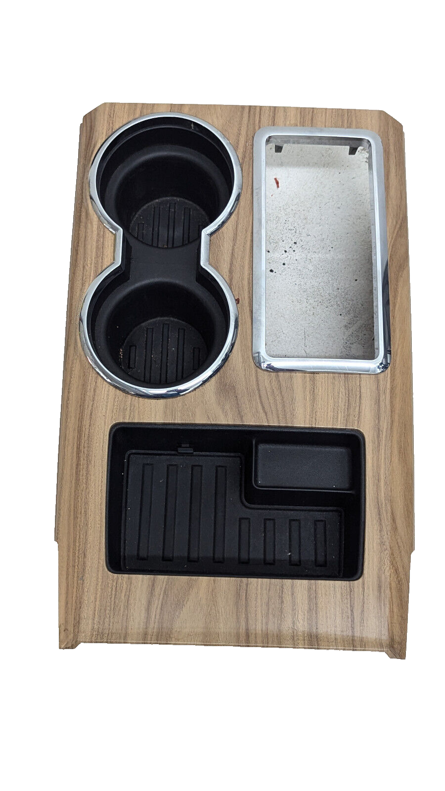 09 10 11 12 Ford F150 Radio Lariat Shifter Cupholder Bezel Wood Grain