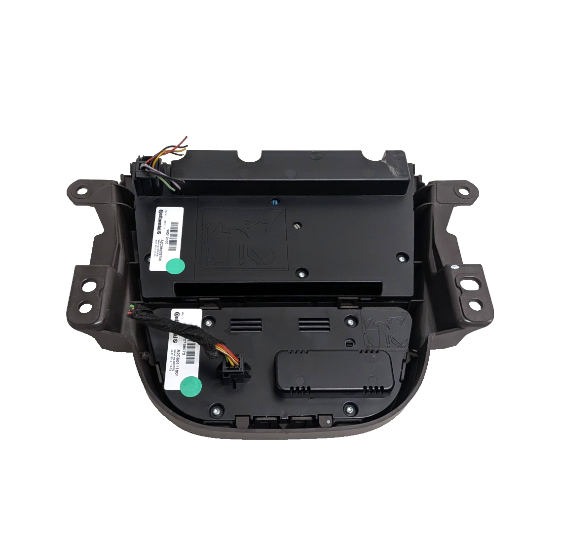 2013-2016 Buick Encore Infotainment Radio Navigation Dual Climate Control Bezel