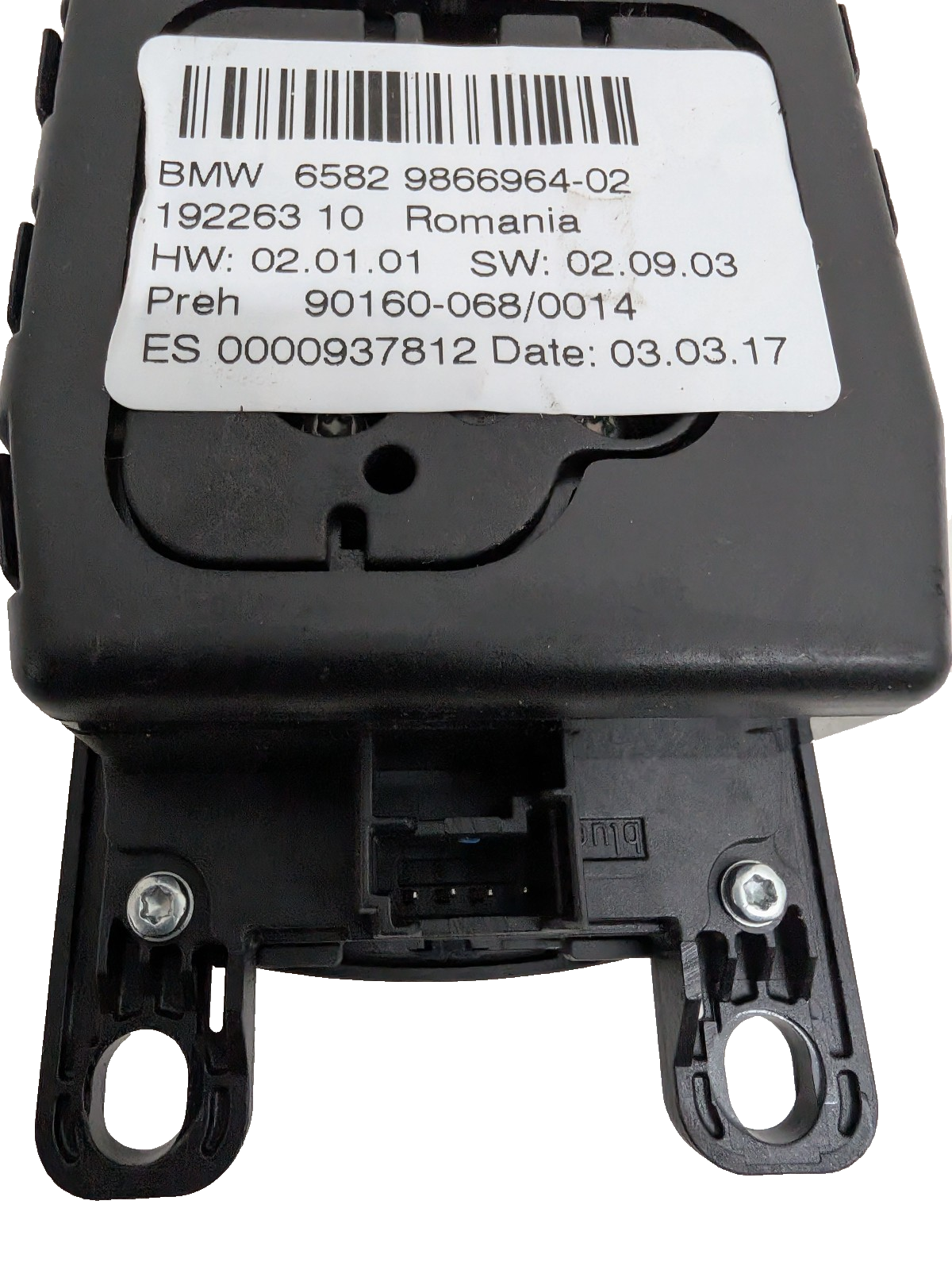 2014-2017 BMW F10 F30 F32 F15 M4 M3 iDrive Touch Controller Knob OEM 65829866964