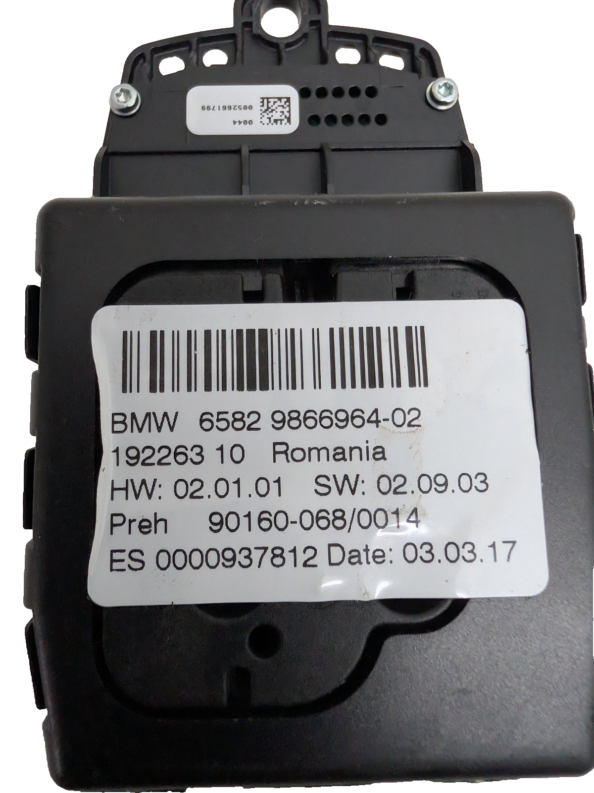 2014-2017 BMW F10 F30 F32 F15 M4 M3 iDrive Touch Controller Knob OEM 65829866964
