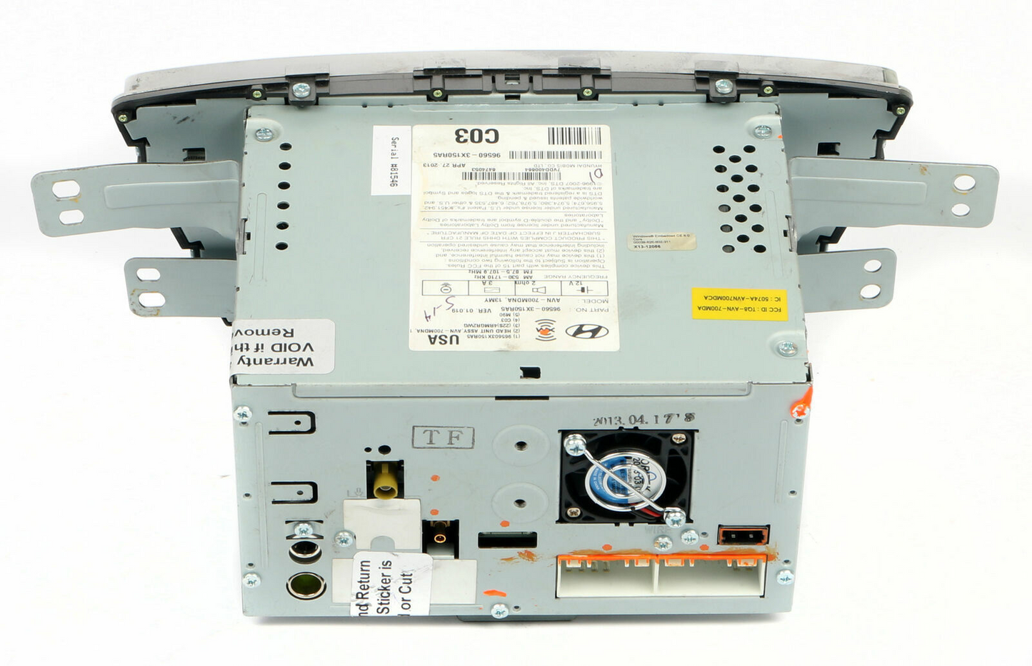 11 12  13 Hyundai Elantra  Radio CD Player Navigation 965603X150RAB