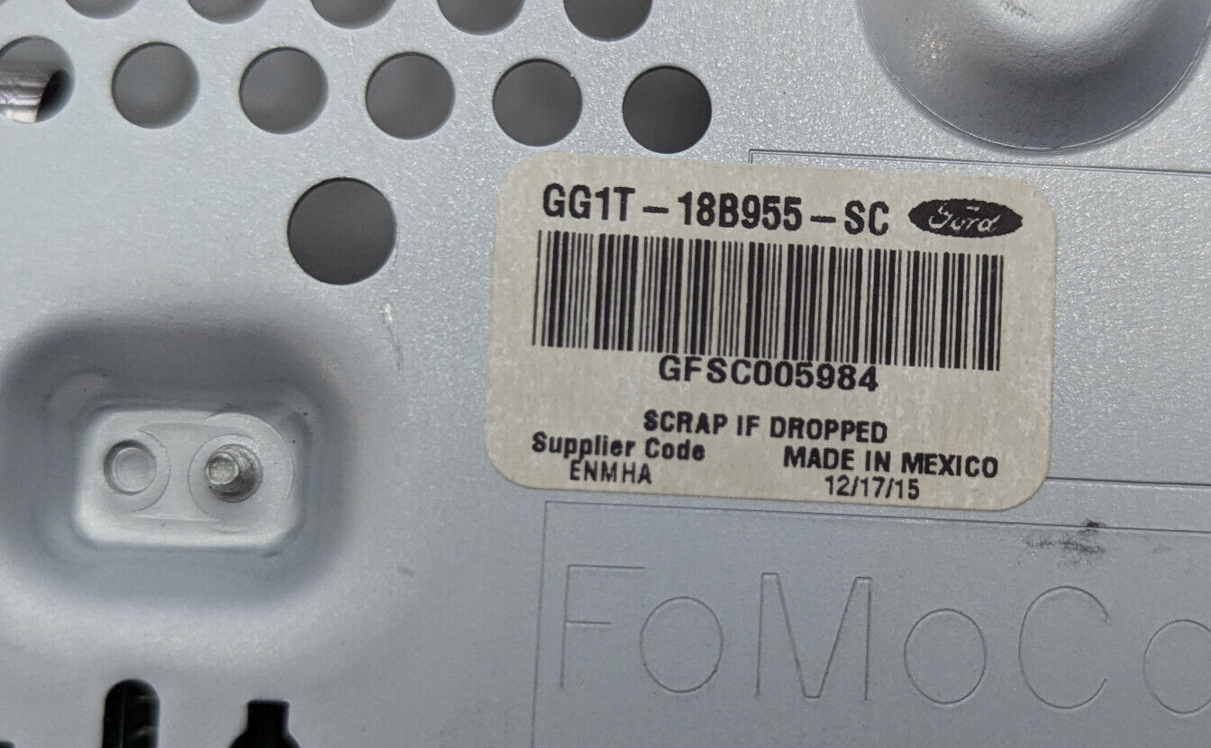 2013-2018 FORD TAURUS 8" RADIO DISPLAY SCREEN OEM GG1T-18B955-SC
