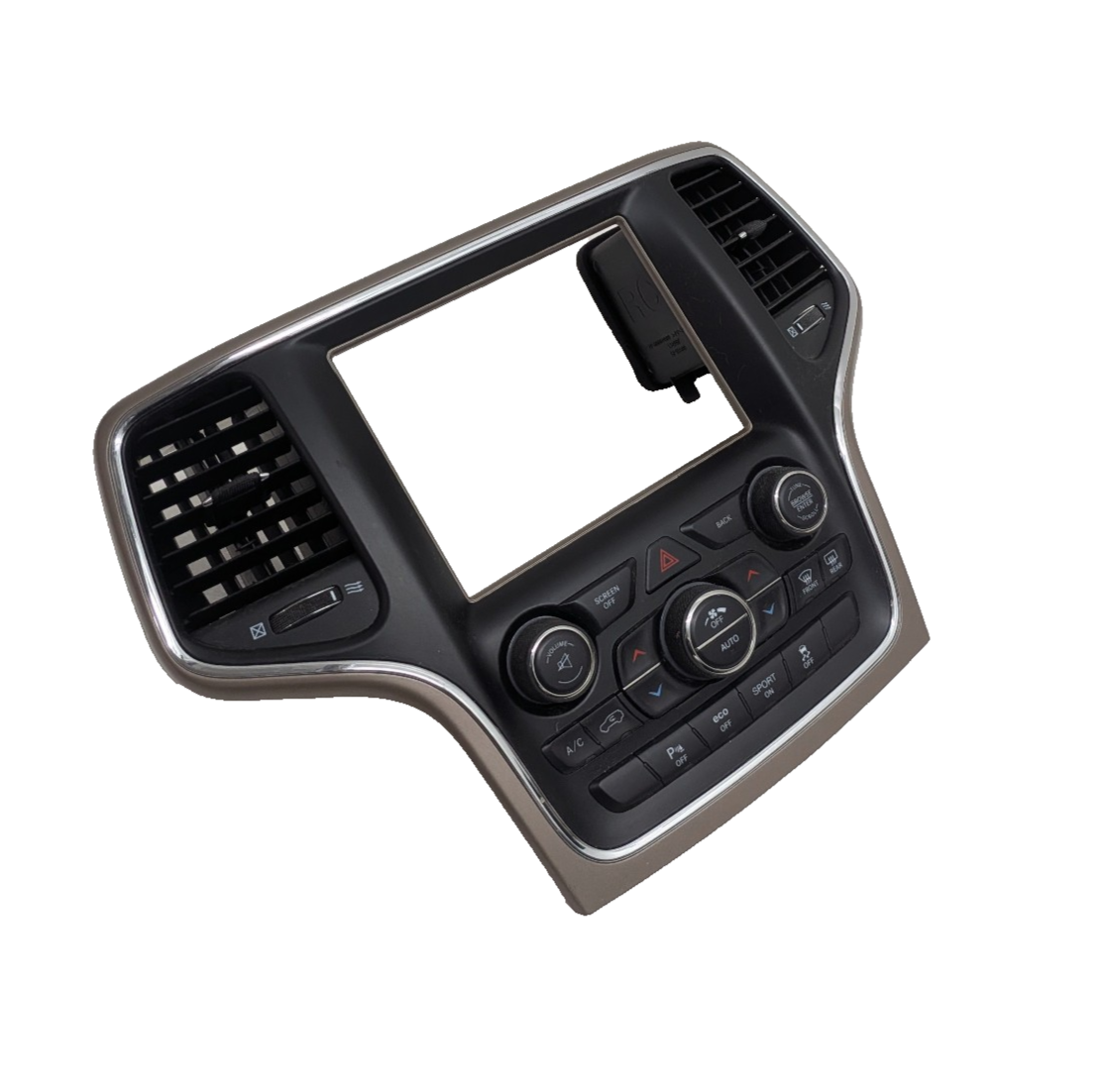 2015-2018 Jeep Grand Cherokee 8.4" Climate Control Radio Dash Bezel Center Stack