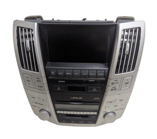 06 07 08 09 Lexus RX350 Navigation Radio Stereo 6 CD Player Climate Control