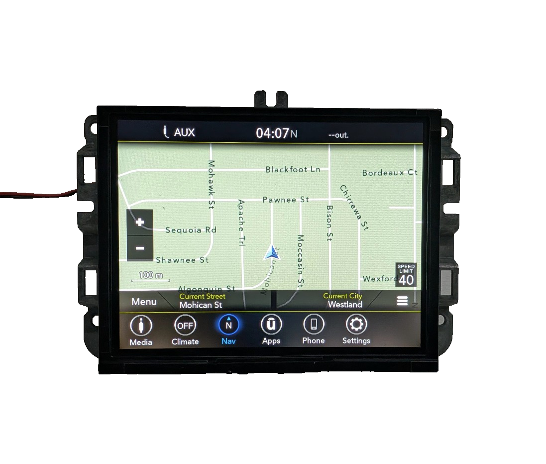 2013-2022 Dodge Ram  Navigation Radio Touch 8.4" Screen 4C UAQ Carplay Android