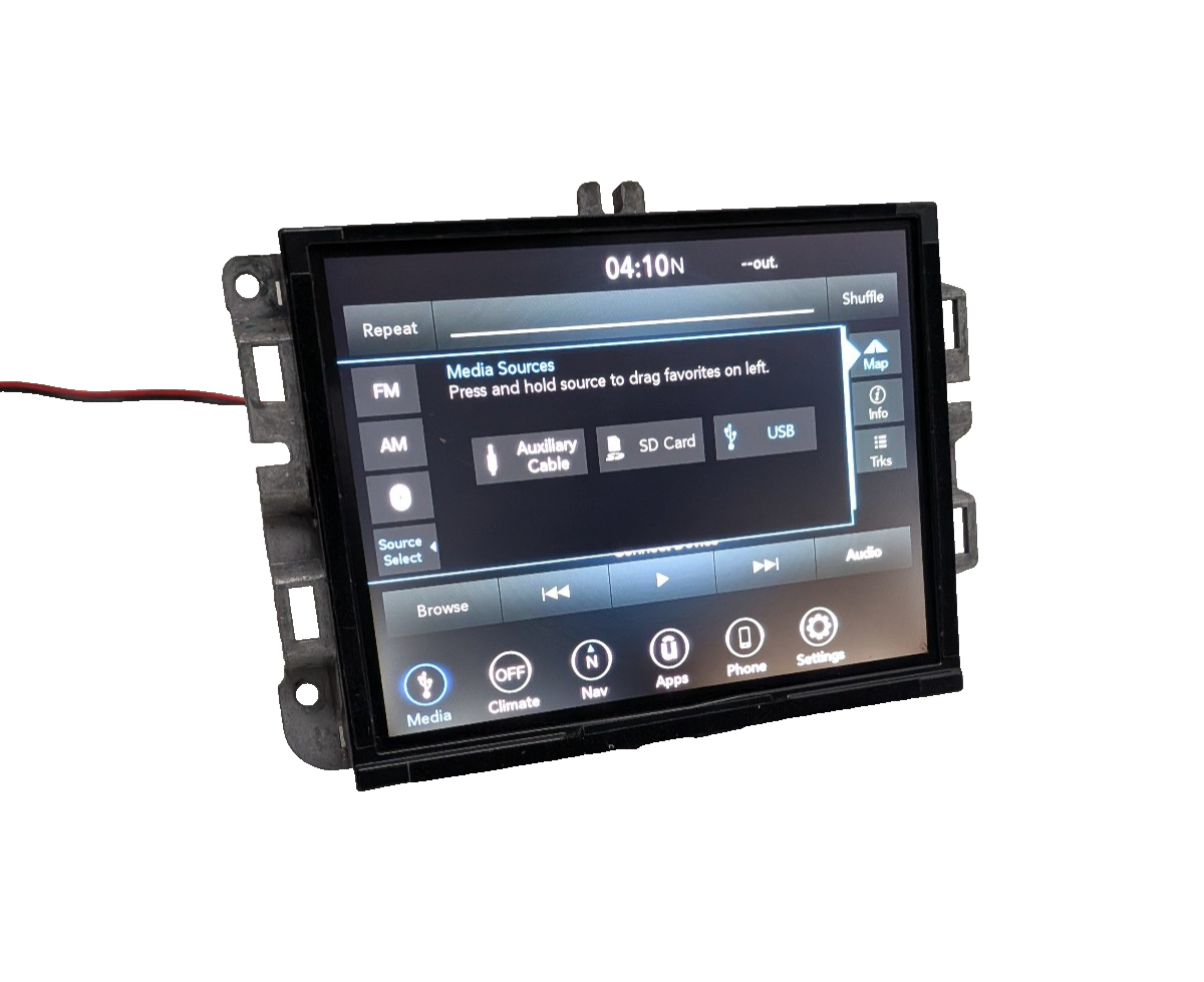 2013-2022 Dodge Ram  Navigation Radio Touch 8.4" Screen 4C UAQ Carplay Android