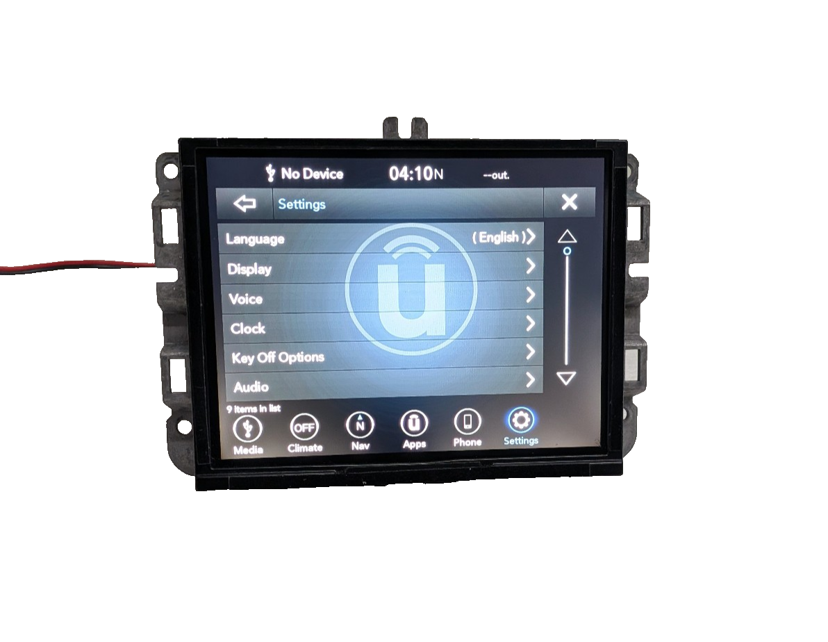 2013-2022 Dodge Ram  Navigation Radio Touch 8.4" Screen 4C UAQ Carplay Android