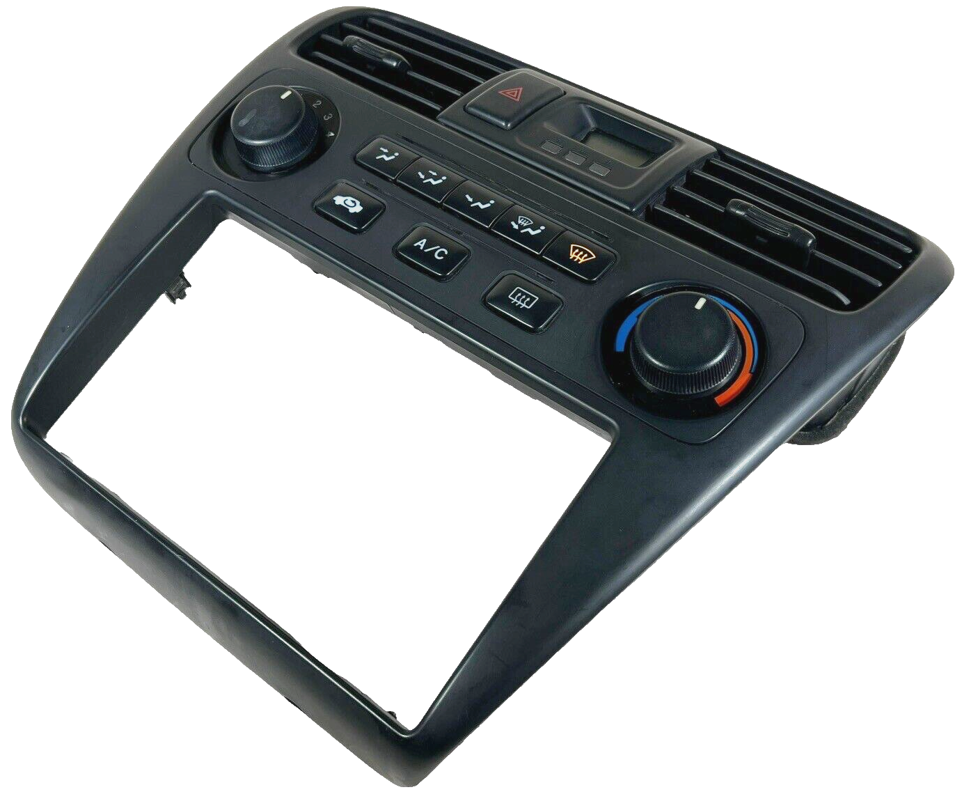 01 02 Honda Accord Climate Control Heater Vent Panel A/C Radio Bezel OEM