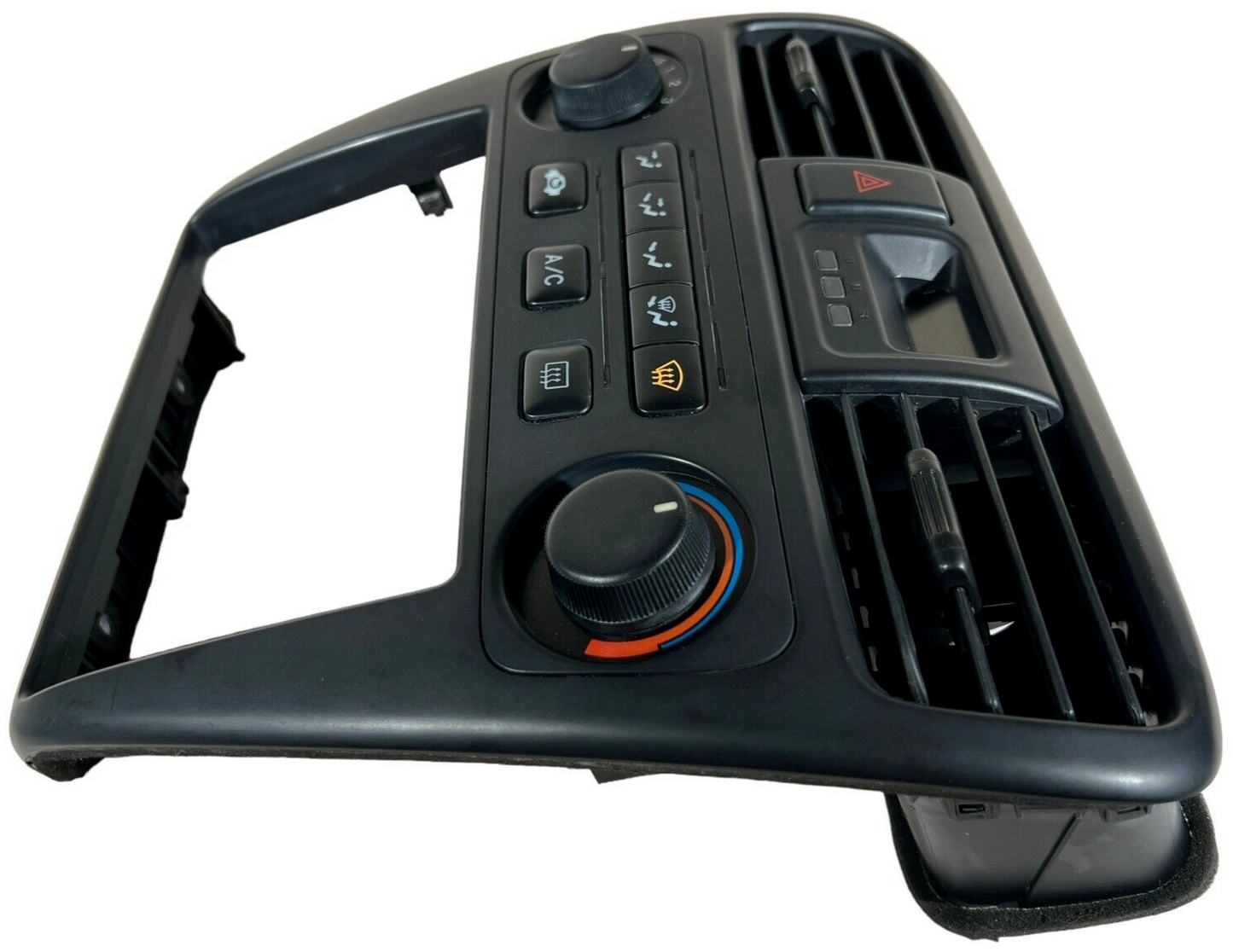 01 02 Honda Accord Climate Control Heater Vent Panel A/C Radio Bezel OEM