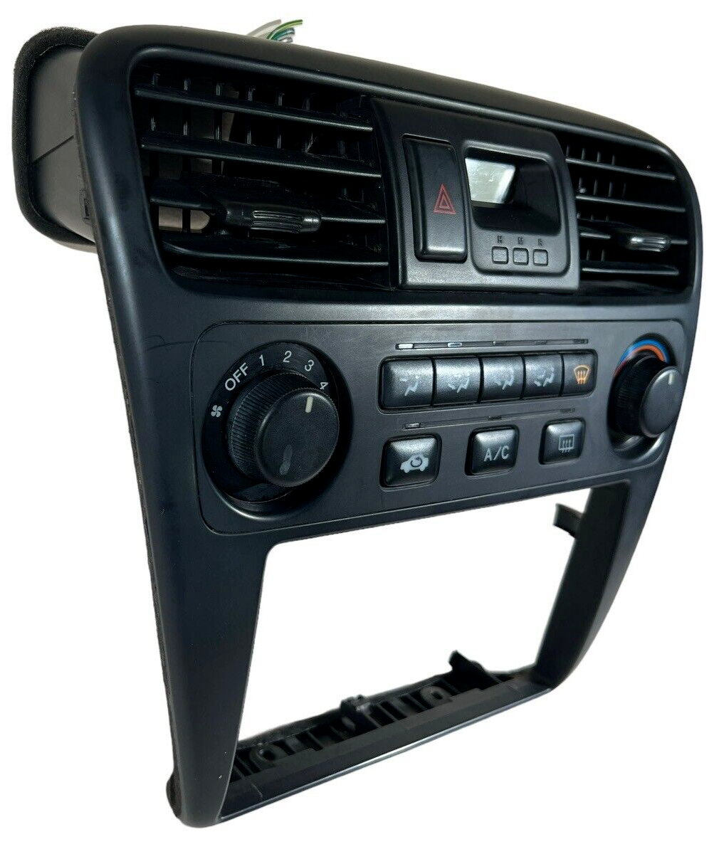 01 02 Honda Accord Climate Control Heater Vent Panel A/C Radio Bezel OEM