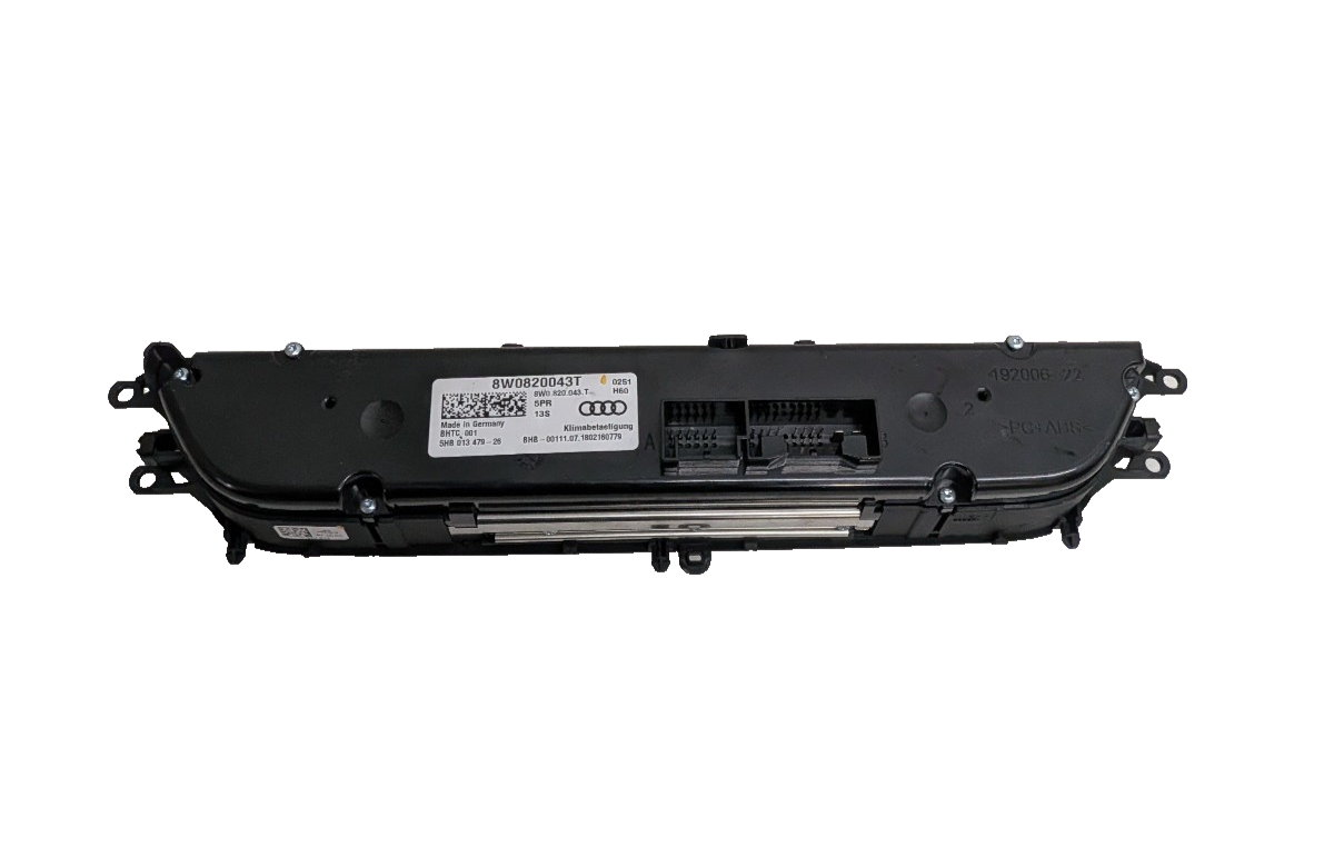 2017-2021 Audi A4 S4 A5 S5 AC Climate Control Temperature Panel OEM 8W0820043T
