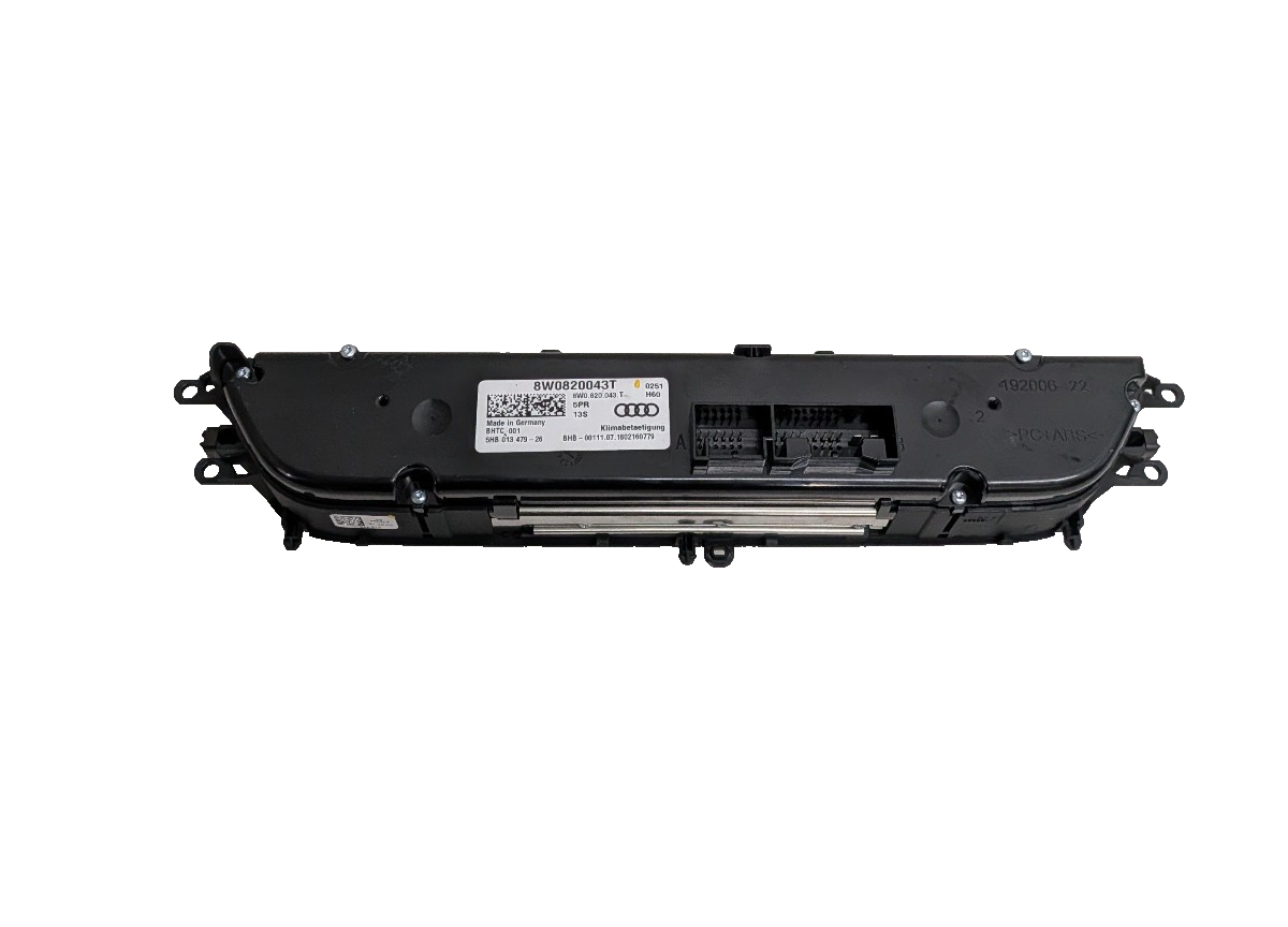 2017-2021 Audi A4 S4 A5 S5 AC Climate Control Temperature Panel OEM 8W0820043T