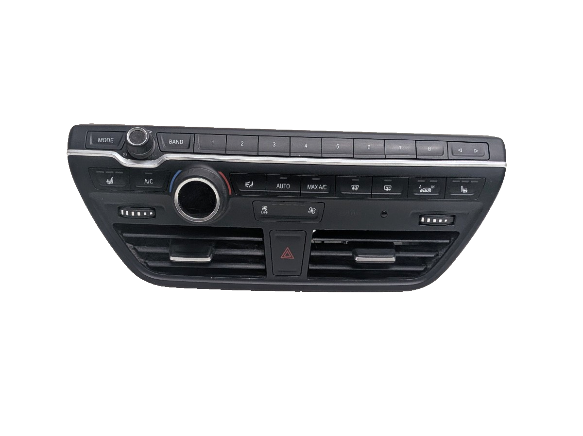 2014-2021 BMW i3 I01 Radio  AC Climate Control Button Switch Panel 61319379125