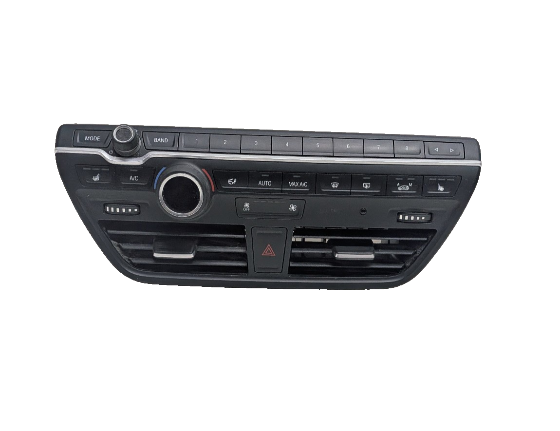 2014-2021 BMW i3 I01 Radio  AC Climate Control Button Switch Panel 61319379125