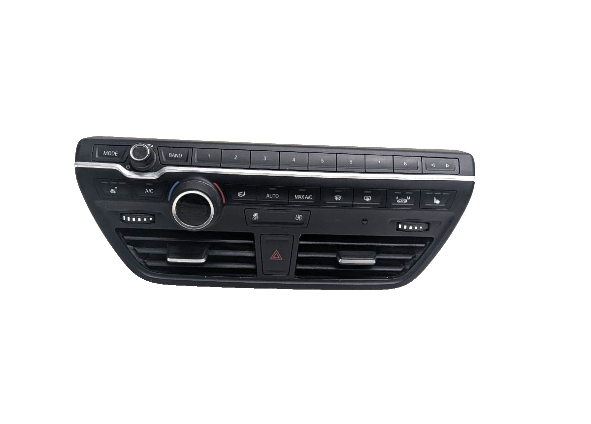 2014-2021 BMW i3 I01 Radio  AC Climate Control Button Switch Panel 61319379125