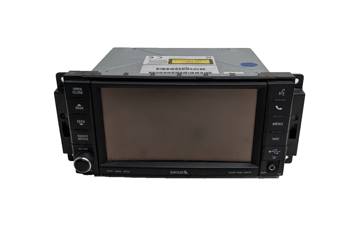 2011-2017 Jeep Wrangler Low Speed Navigation Radio Receiver  Display Screen RHR