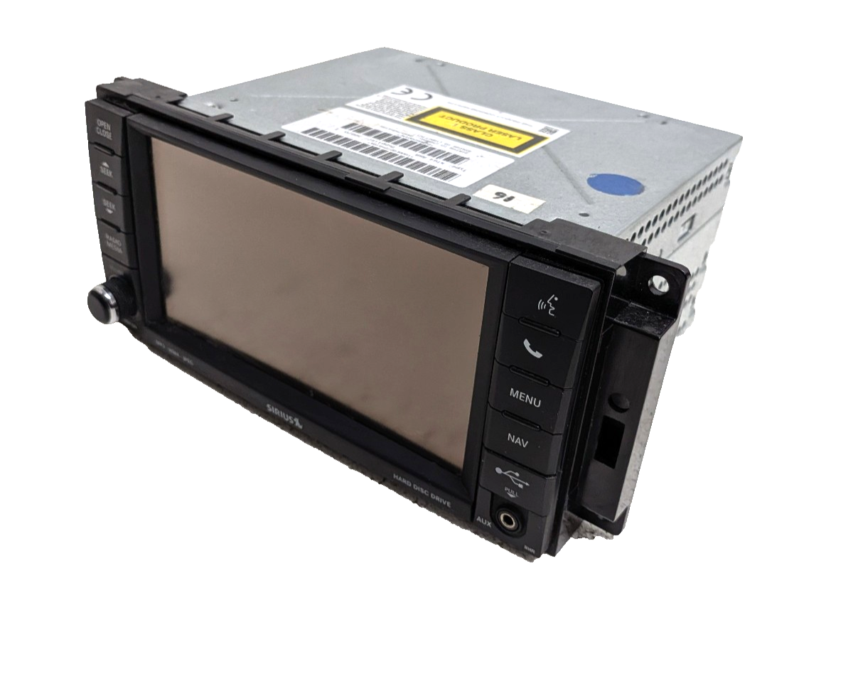 2011-2017 Jeep Wrangler Low Speed Navigation Radio Receiver  Display Screen RHR