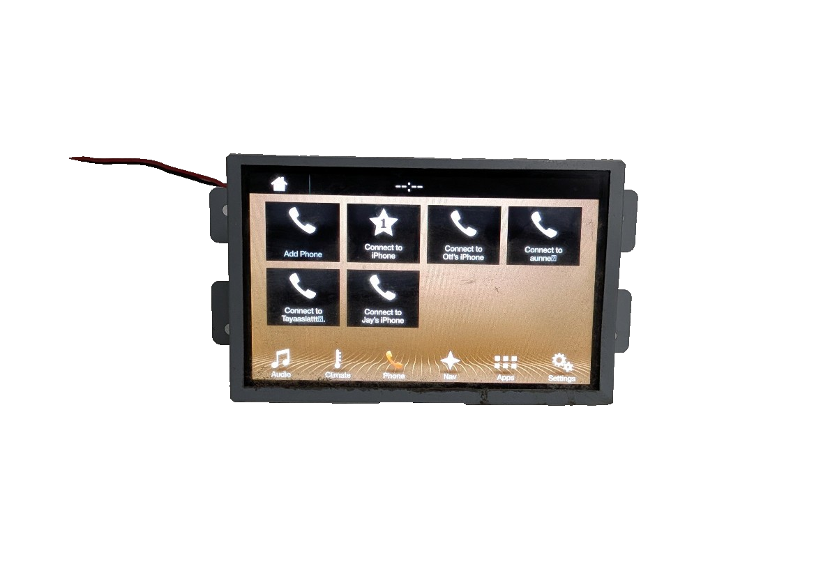 16 17 18 19 Lincoln Sync 3 APIM  8" Touch Screen Navigation CarPlay Android Auto