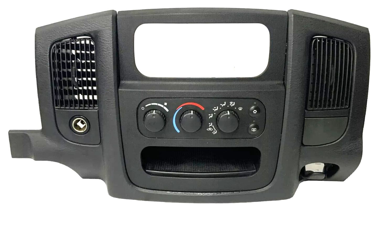 02 03 04 05 Dodge Ram 1500 2500 3500 Dash Bezel Manual Climate Control