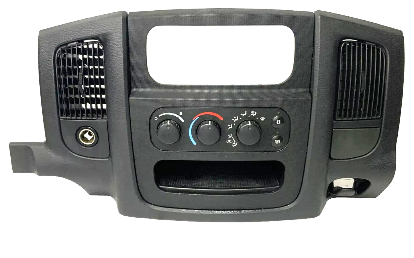 02 03 04 05 Dodge Ram 1500 2500 3500 Dash Bezel Manual Climate Control