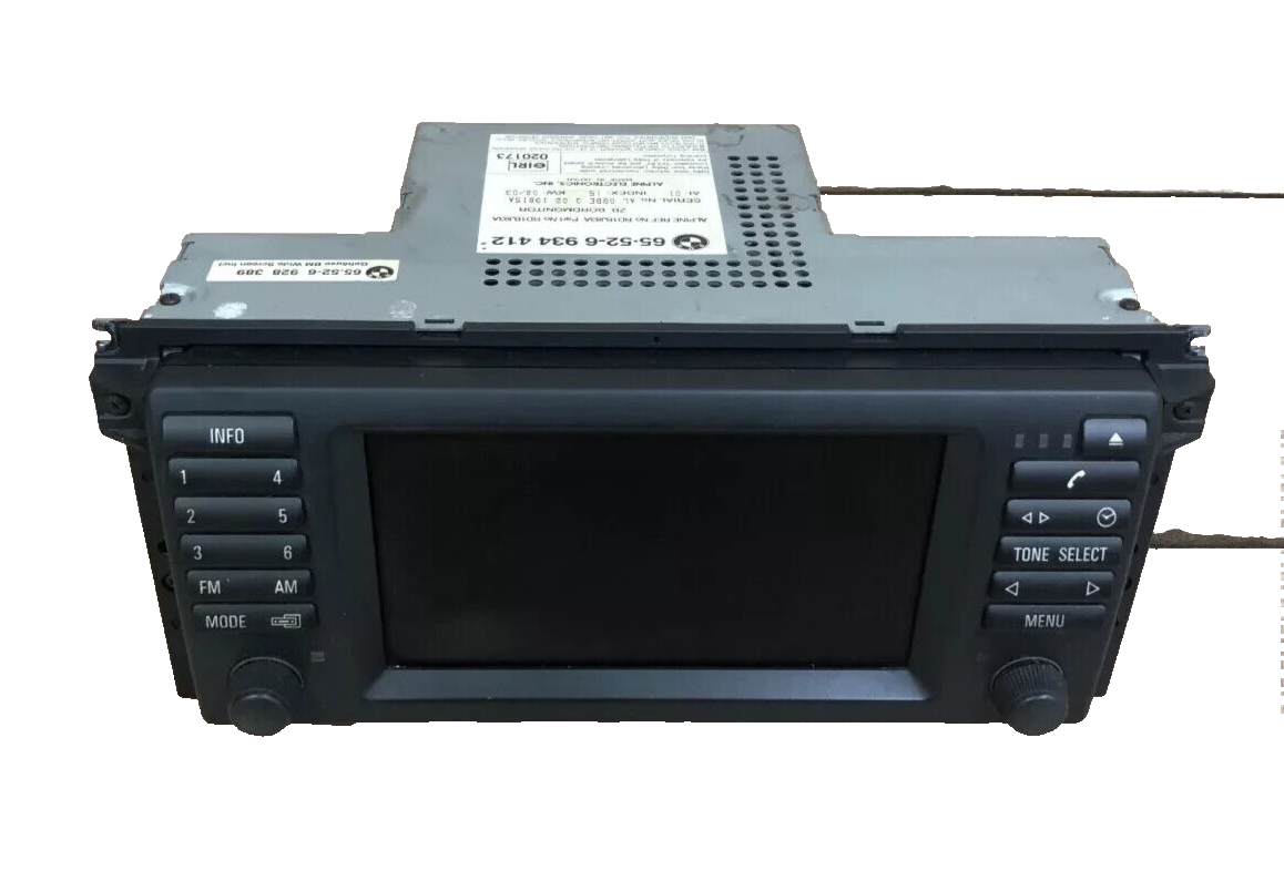 99 00 01 02 05 BMW  E38 E39 E53 740 750 540 M5 X5 Navigation Radio Wide Screen