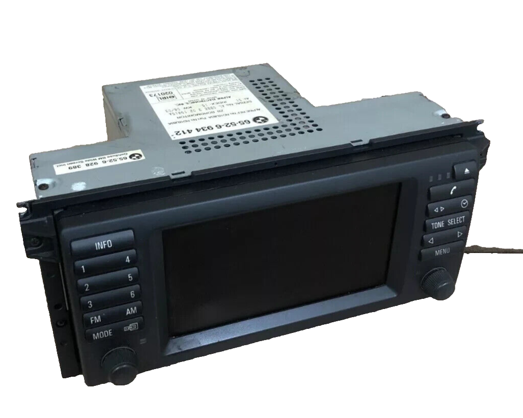 99 00 01 02 05 BMW  E38 E39 E53 740 750 540 M5 X5 Navigation Radio Wide Screen