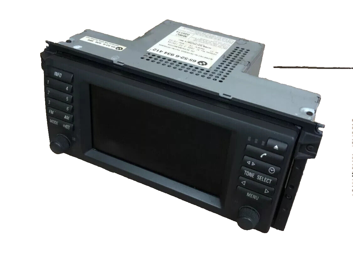 99 00 01 02 05 BMW  E38 E39 E53 740 750 540 M5 X5 Navigation Radio Wide Screen