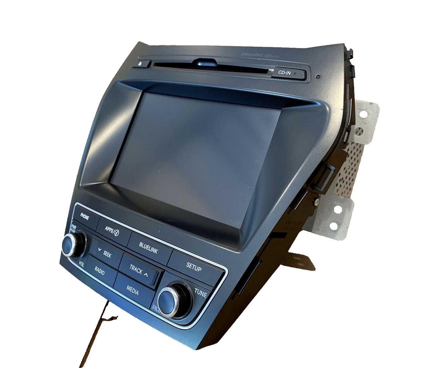 17 18 19 Hyundai Santa Fe  XM CD Radio Player Display Screen