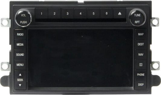 09 10 Ford Edge F150 Expedition Explorer Lincoln MKX  Navigation Radio