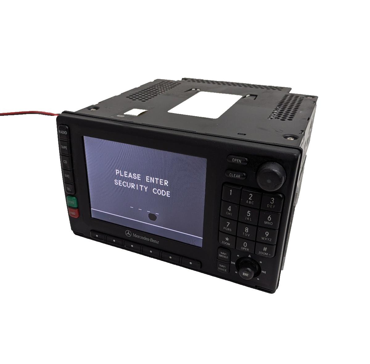 2000-2005 Mercedes W163 ML320 ML350 Navigation Radio A1638202086 W/CODE