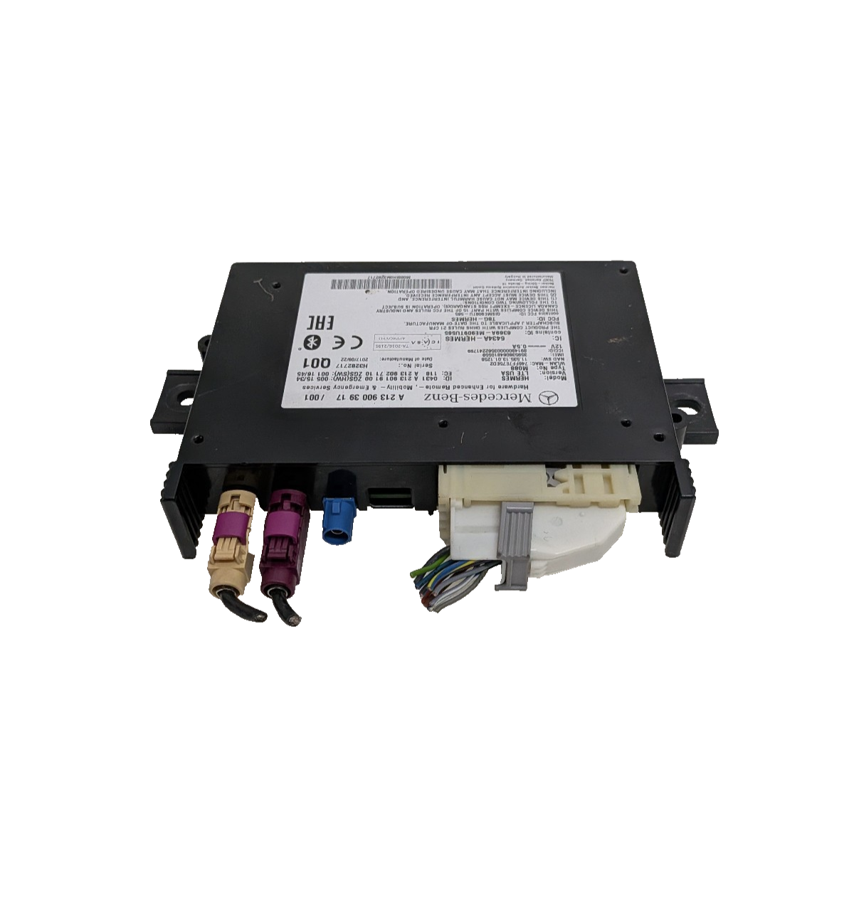 2016-2020 Mercedes-Benz C E S-Class Telematics Communication Control Module OEM
