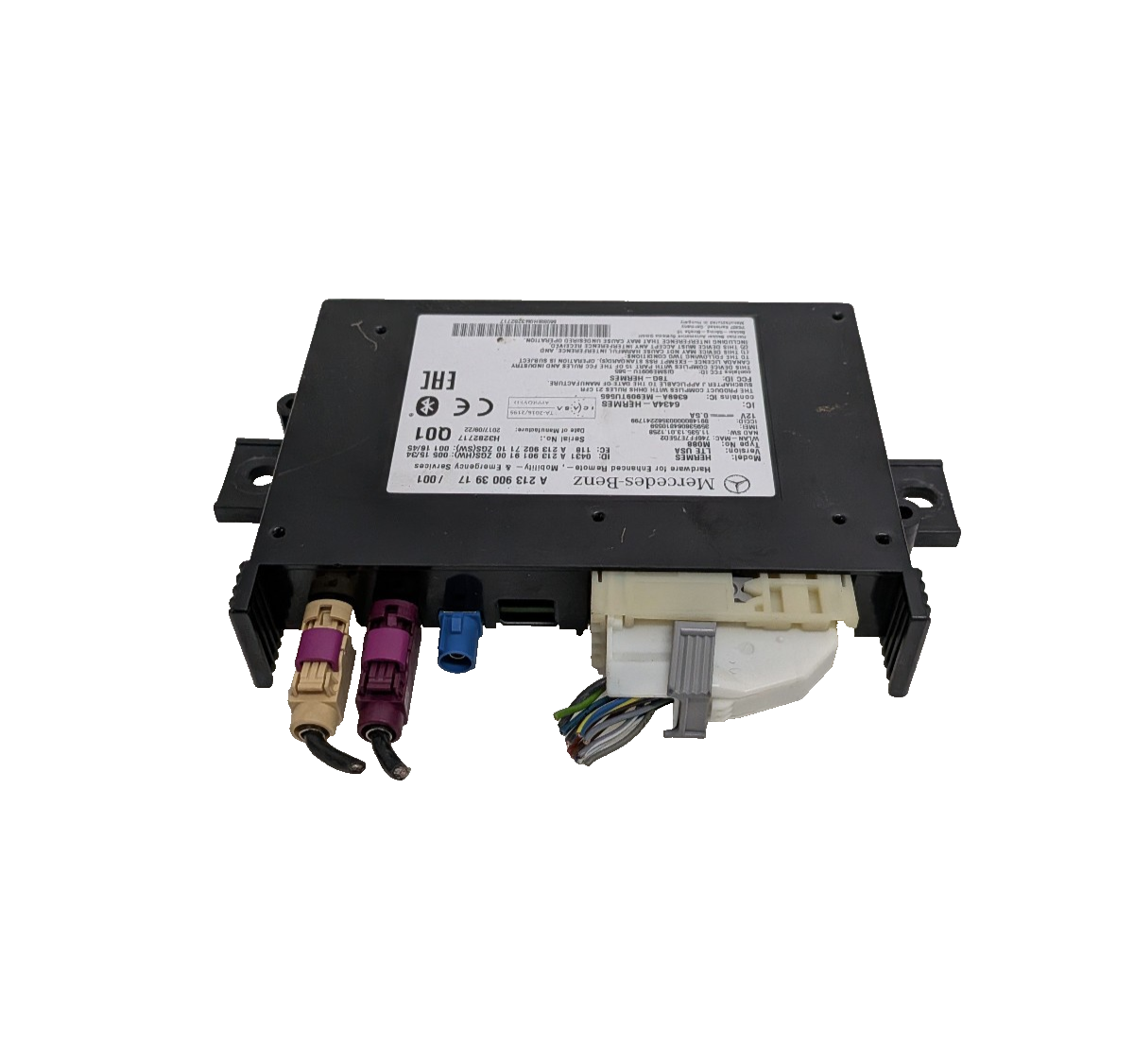 2016-2020 Mercedes-Benz C E S-Class Telematics Communication Control Module OEM
