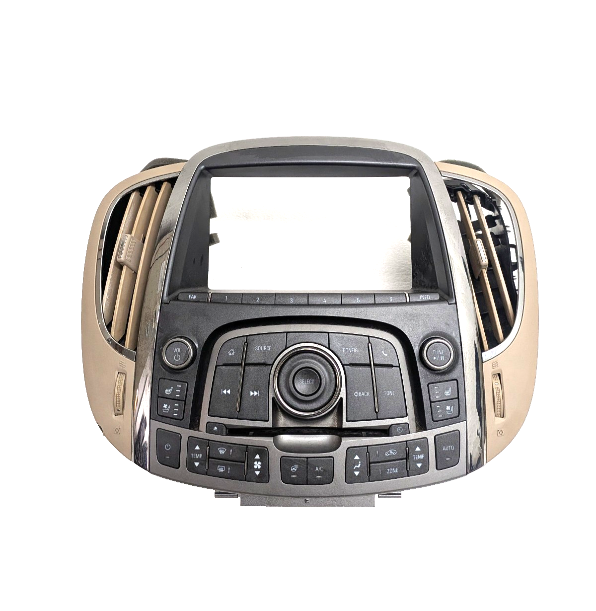 2010-2013 Buick LaCrosse Radio Climate Control Dash Bezel Heated Cooled Seats