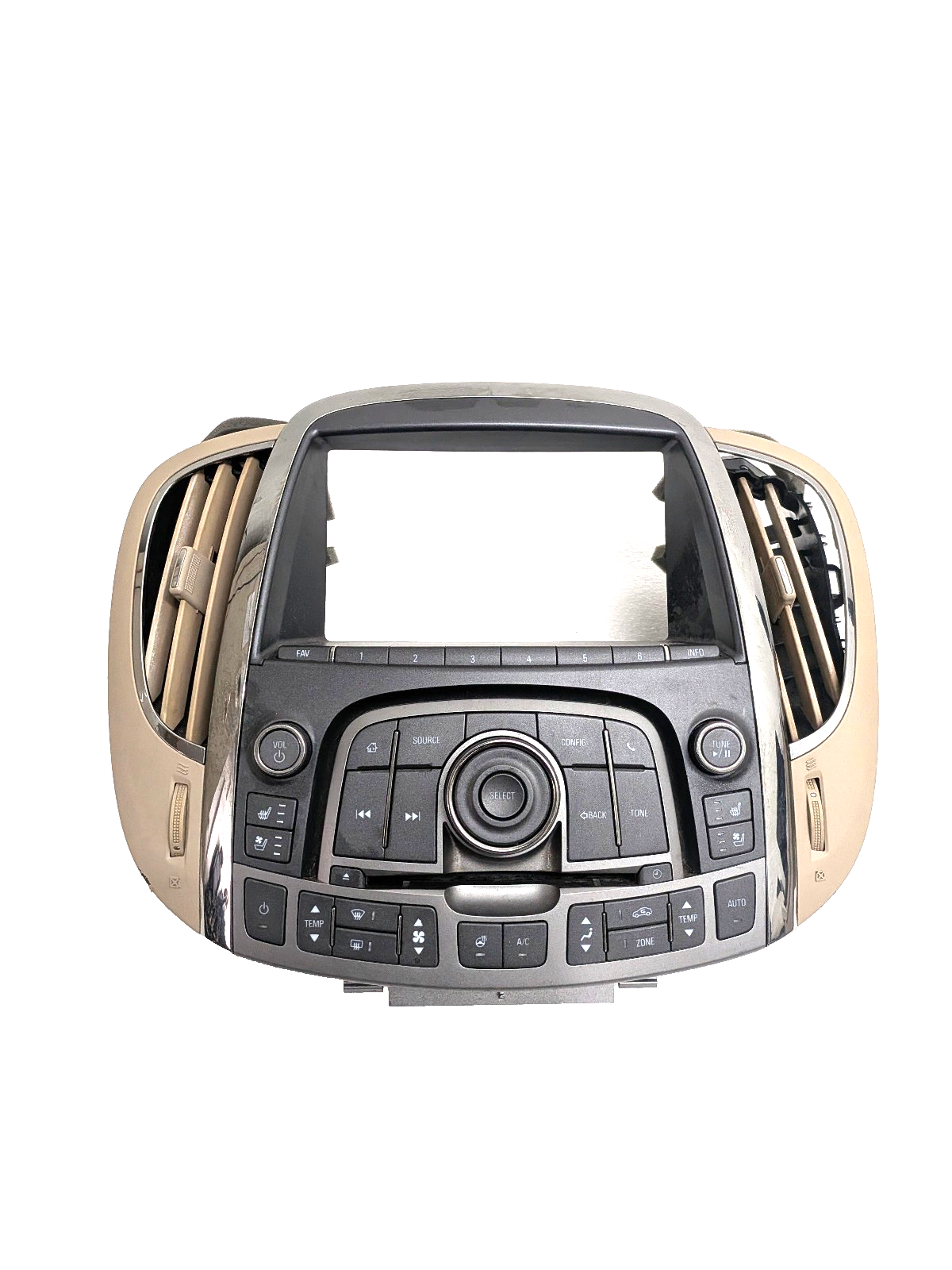 2010-2013 Buick LaCrosse Radio Climate Control Dash Bezel Heated Cooled Seats