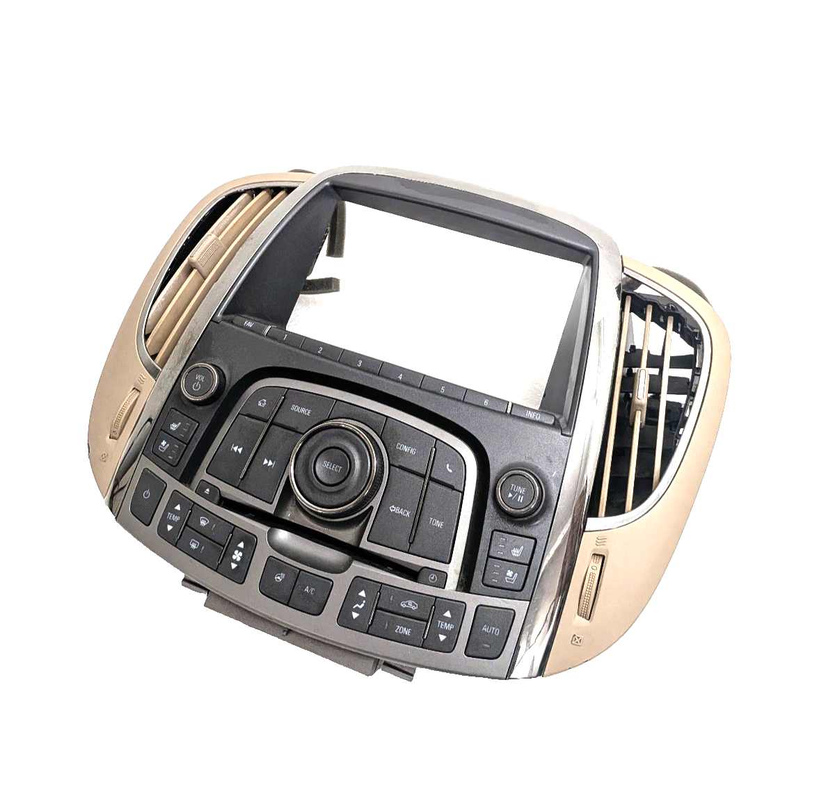 2010-2013 Buick LaCrosse Radio Climate Control Dash Bezel Heated Cooled Seats