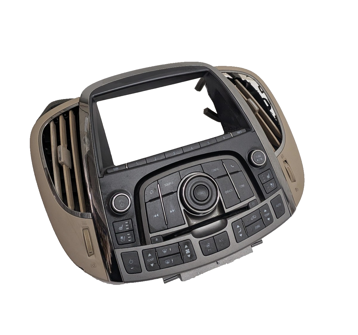 2010-2013 Buick LaCrosse Radio Climate Control Dash Bezel Heated Cooled Seats