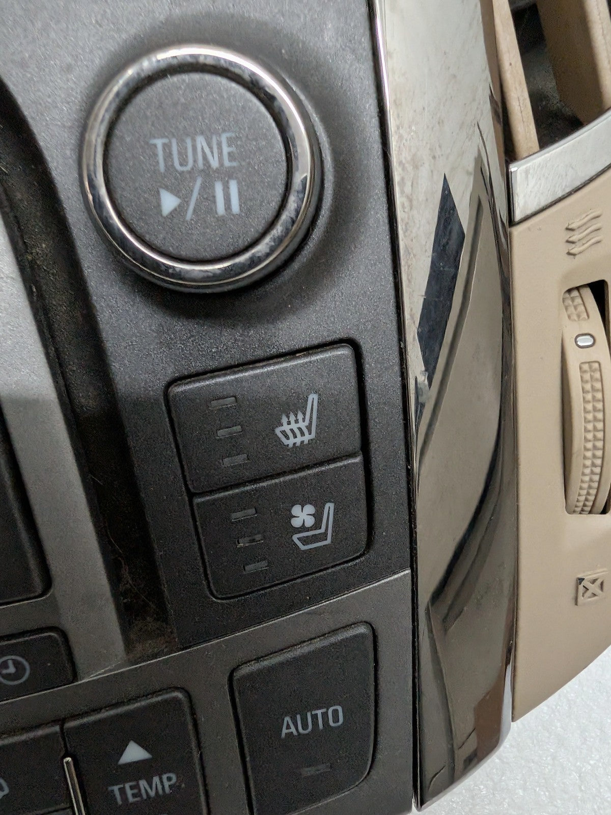 2010-2013 Buick LaCrosse Radio Climate Control Dash Bezel Heated Cooled Seats