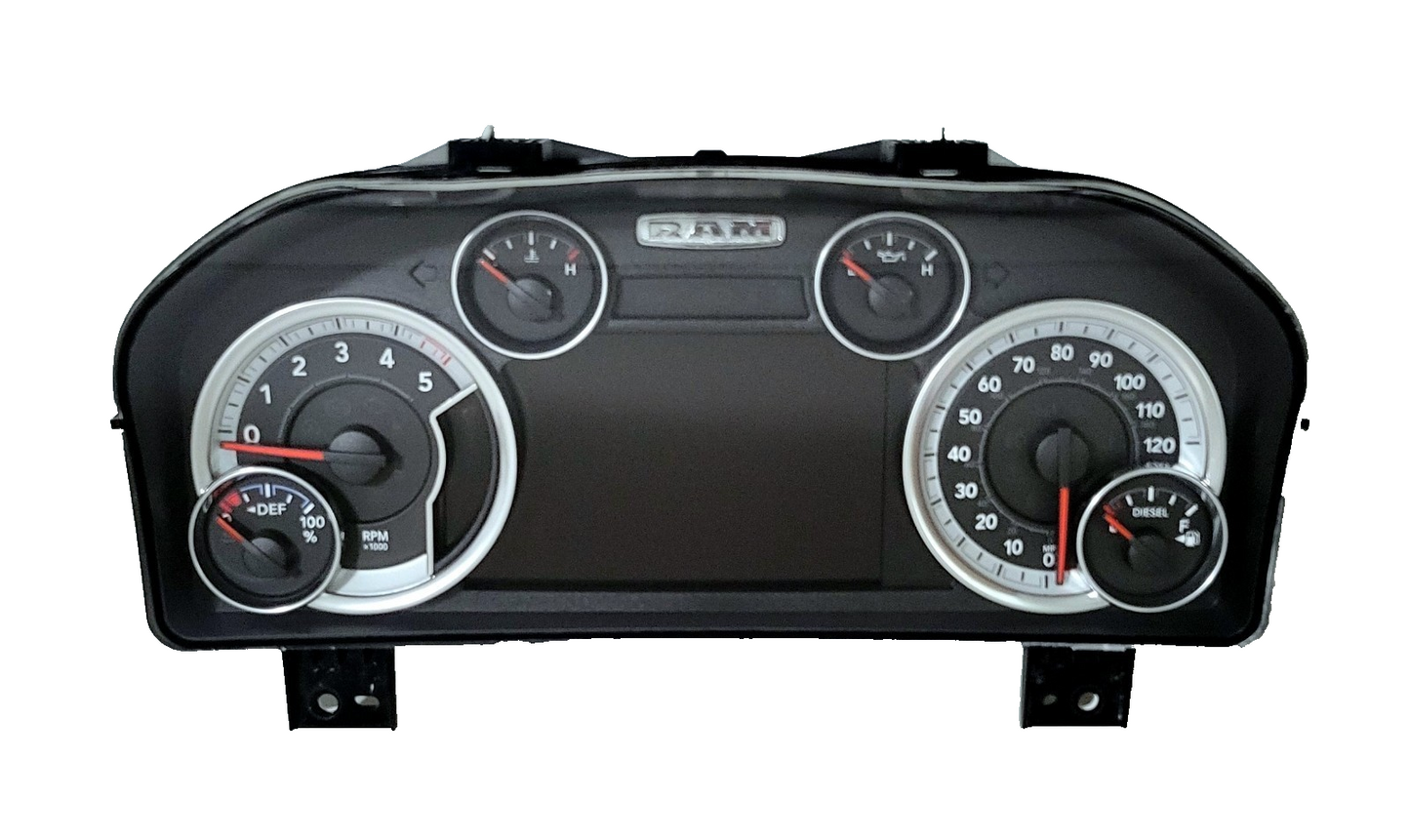 2013-2018 Ram 1500 Eco Diesel 7" Premium EVIC Cluster Speedometer  DEF Gauge 80k