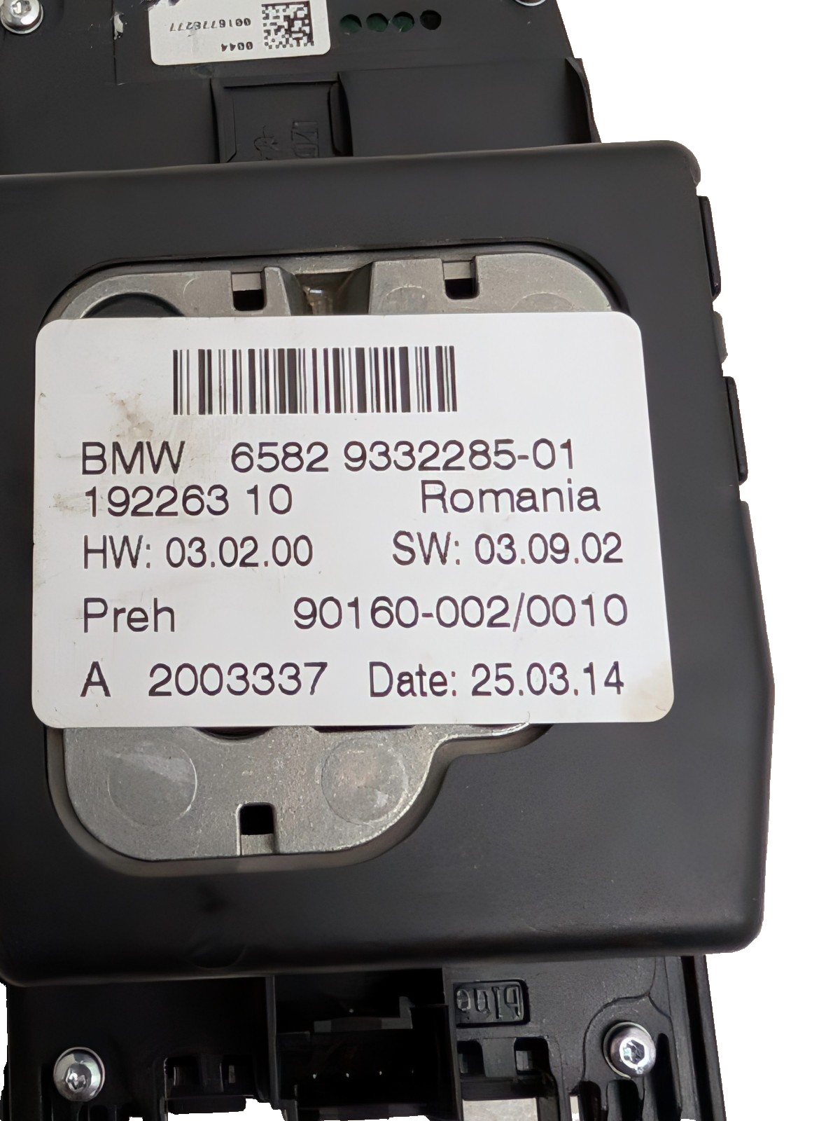 2013-2018 BMW F-Series F20 F21 F22 F23 Radio Touch iDrive Controller Knob