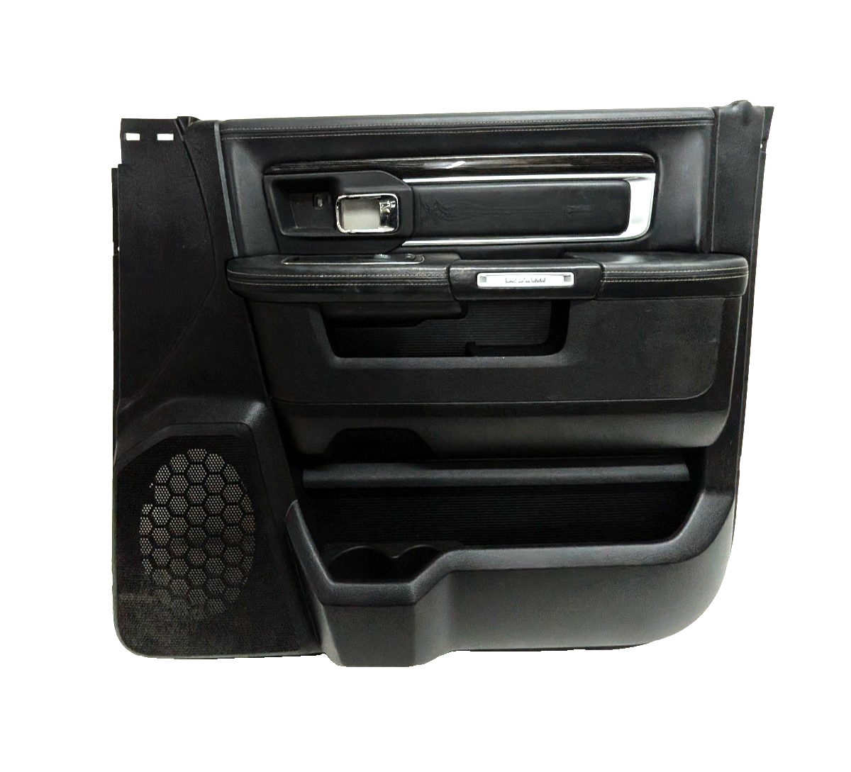 2013-2018 Dodge Ram 1500 2500 Front Passenger Right  Laramie Door Panel Black