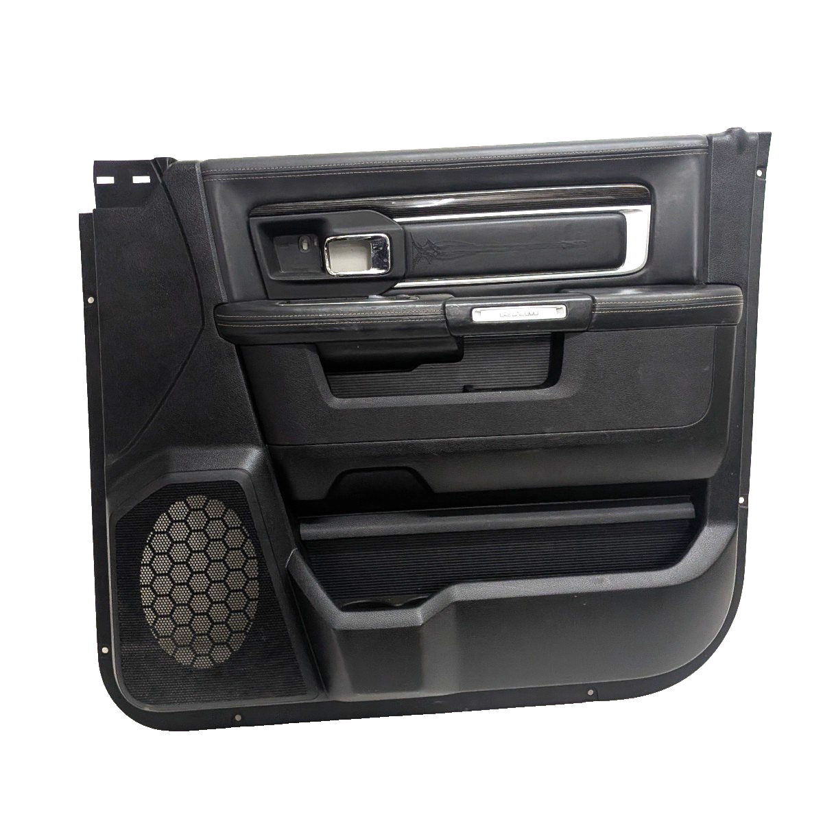 2013-2018 Dodge Ram 1500 2500 Front Passenger Right  Laramie Door Panel Black