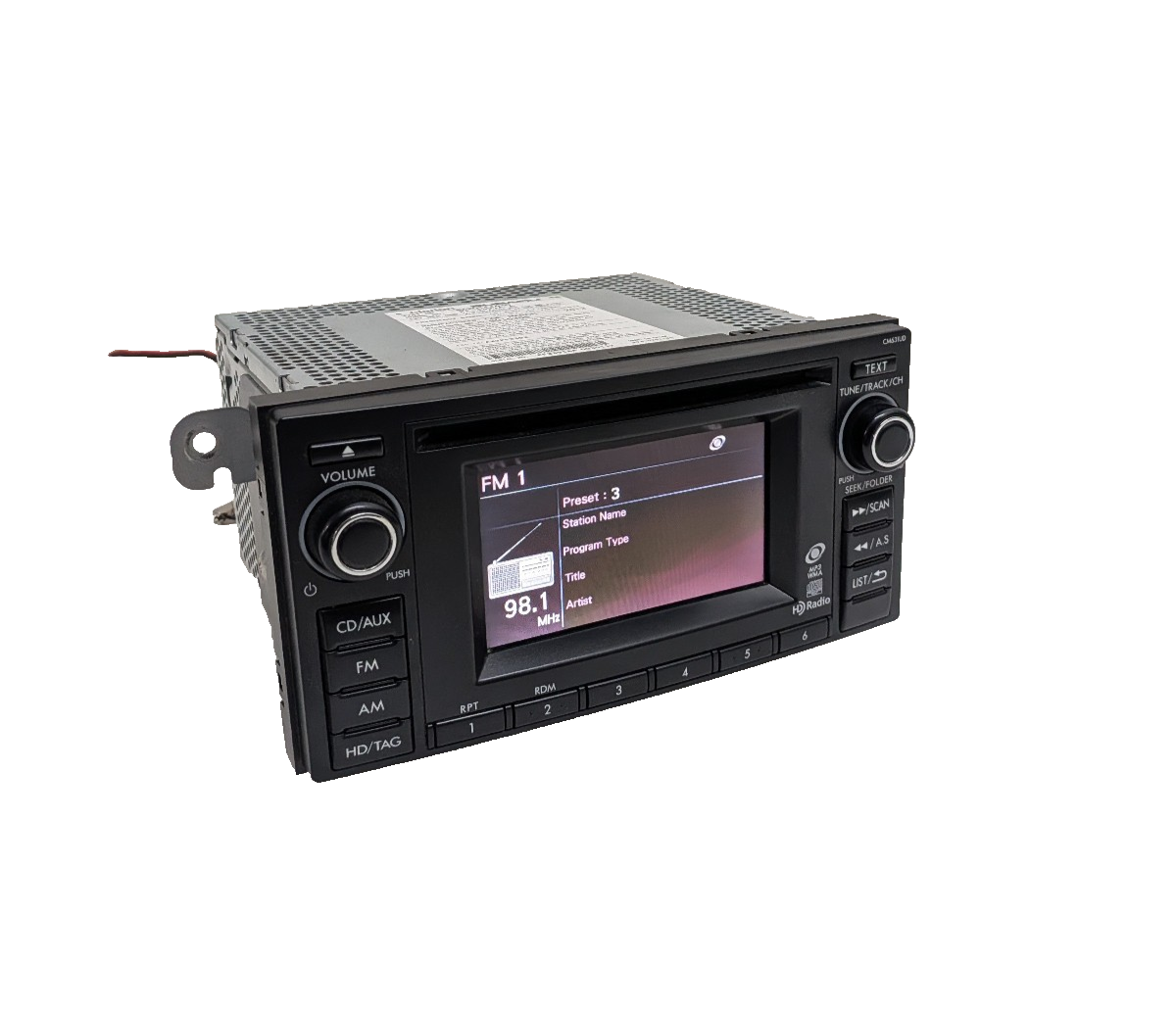 2012-2014 Subaru Impreza XV Crosstrek AM FM CD Player Radio Receiver 86201FJ630