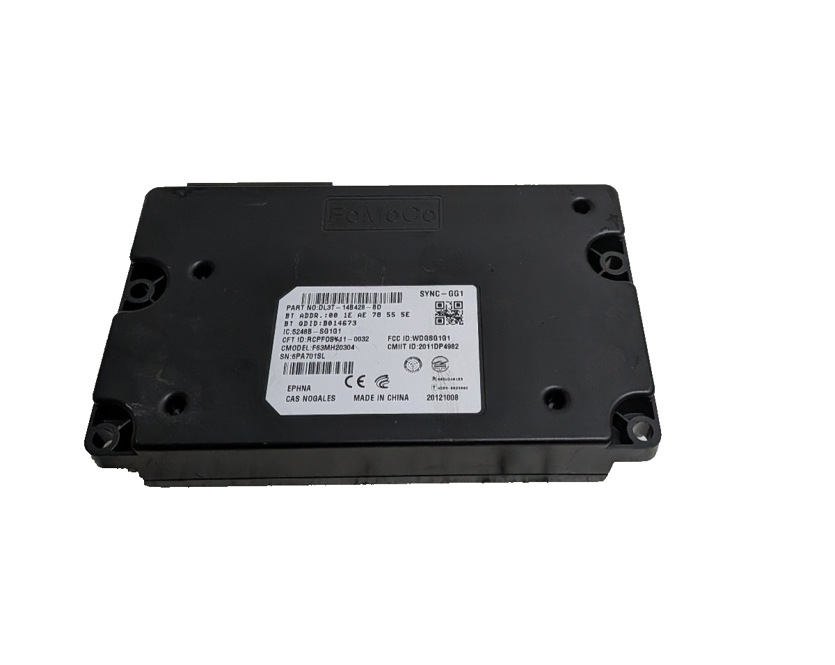 2013-2014 Ford F-150 Escape Fusion SYNC (Gen 1) Bluetooth Module DG1T-14D212-AD