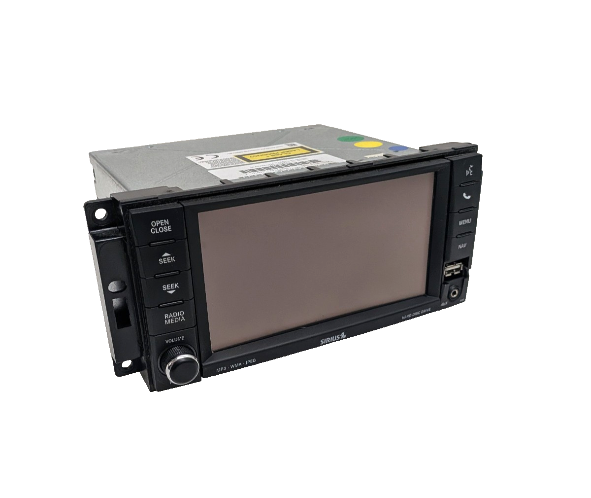 2011-2017 Jeep Wrangler JK Radio 730N RHR Navigation GPS DVD Sirius W/ Code
