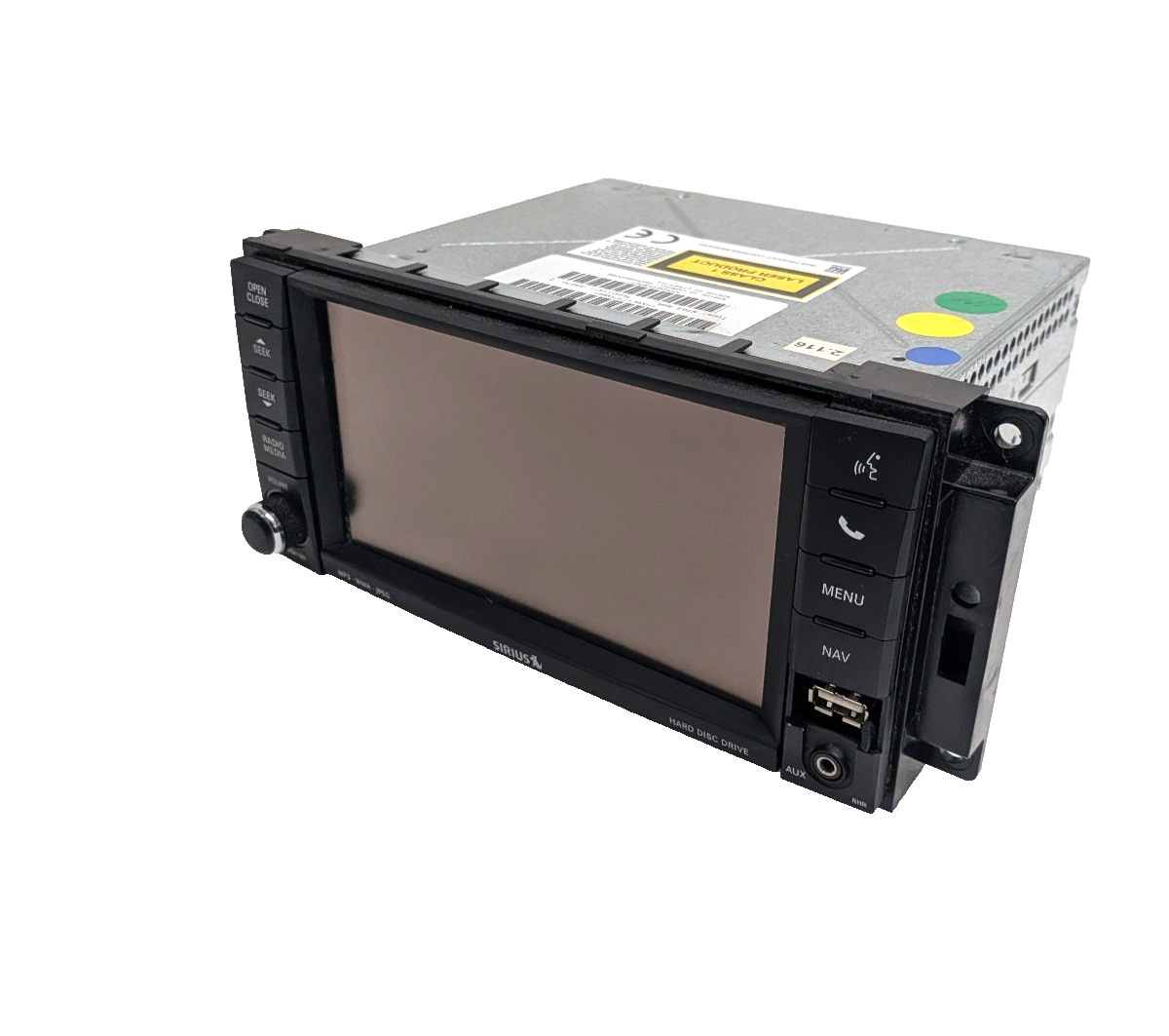 2011-2017 Jeep Wrangler JK Radio 730N RHR Navigation GPS DVD Sirius W/ Code