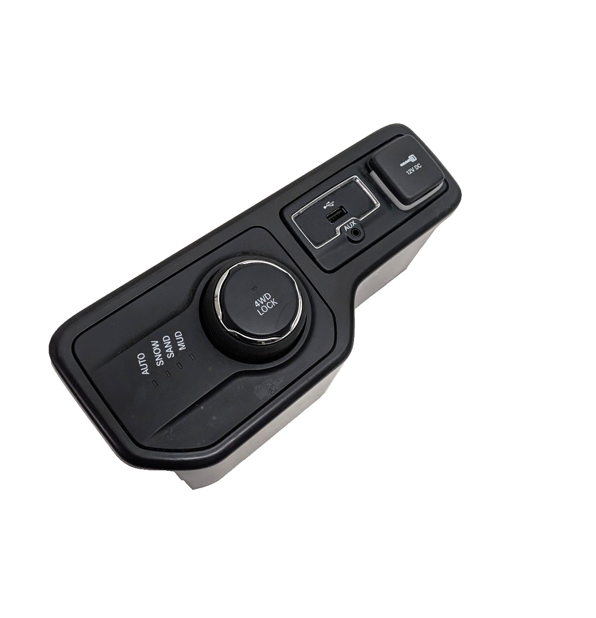 2018-2021 Jeep Renegade Drive Mode 4WD Selector USB 12V Switch Bezel Carplay Hub
