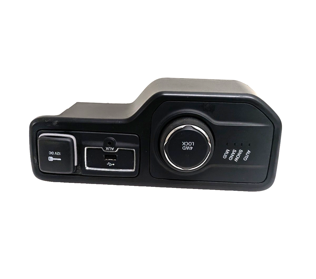 2018-2021 Jeep Renegade Drive Mode 4WD Selector USB 12V Switch Bezel Carplay Hub