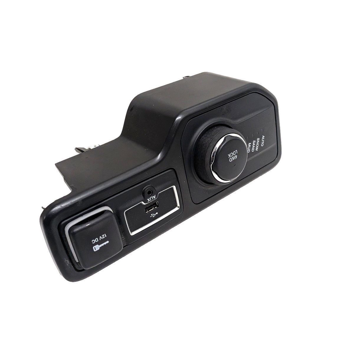 2018-2021 Jeep Renegade Drive Mode 4WD Selector USB 12V Switch Bezel Carplay Hub