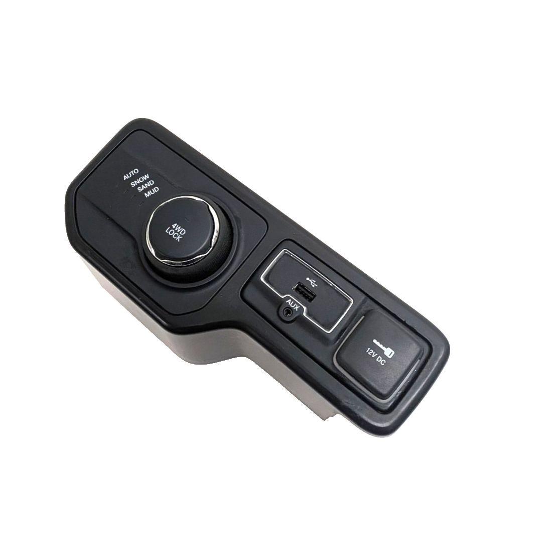 2018-2021 Jeep Renegade Drive Mode 4WD Selector USB 12V Switch Bezel Carplay Hub